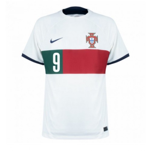 Portugal Andre Silva #9 Replika Udebanetrøje VM 2022 Kortærmet